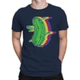 thumbnail image 2 of Officially Licensed Van Holten Pickles Vibrant Pickle with Rainbow Splash Men's T-shirt, 2 of 3