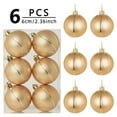 thumbnail image 2 of 6PCS Sports Theme Tree Decorations Balls, 6PCS Football Christmas Ornaments Set, Hanging Balls for Xmas, Home & Office Holiday Decor, 2 of 4