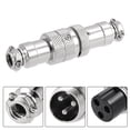 thumbnail image 2 of Unique Bargains Aviation Connector, 16mm 3P 7A 125V GX16-3 Waterproof Male Line Panel Power, 2 of 6