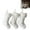 White, variant on JHEHF 3 Pack 18inch White Christmas Stockings Xmas Stocking Fireplace Hanging Ornaments Gift Bags for Xmas Tree Fireplace Holiday Family Party Decoration