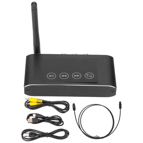Bluetooth Transmitter Receiver 15m / 49ft Long Range Wireless Transmitter Receiver for TV CD Player MP3