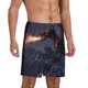 thumbnail image 2 of Fotbe Fire Breathing Dragon Twilight Pantalones Cortos de Pijama para Hombre, Ropa de Dormir, Pantalones de Pijama Cortos para Hombre-X-Large, 2 of 6