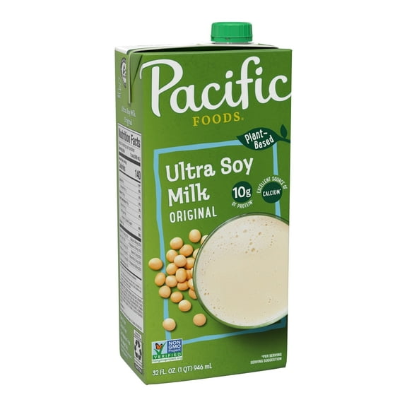 Pacific Foods Ultra Soy Non-Dairy Beverage Original 32 fl oz