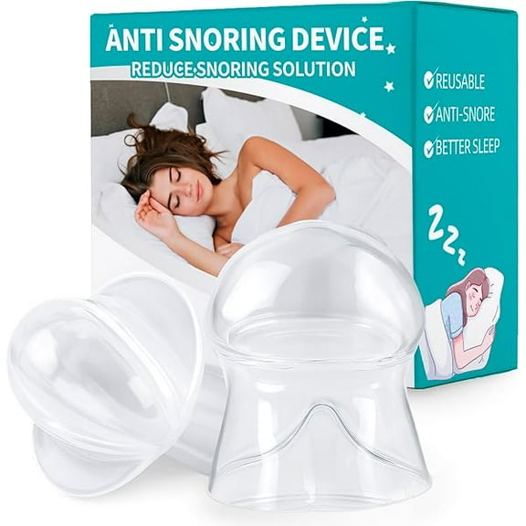 OAO Snoring Solution, Tongue Retaining Snore Devices Stopper - Anti Snoring Devices Mouthpiece Mouth Guard for Men and Women - C14