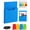 Blue, variant on WENET Magnetic File Holder, 4 Pack A4 Color-Coded Folders for Fridge | Magnetic Wall File Organizer for Papers and Mail Fits Whiteboards, Fridges, Classrooms, Lockers, Bookshelves Offices