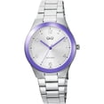 thumbnail image 1 of Reloj Q&Q Q78B-008PY Ladies-Acero, 1 of 3