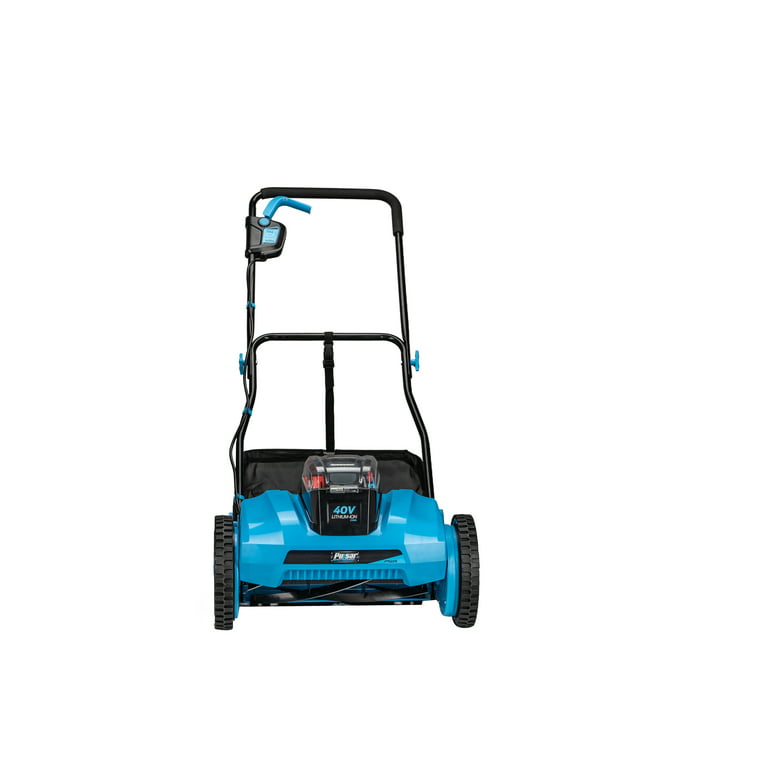 Pulsar 40V Cordless Reel Mower with 2.0Ah Battery and Grass Catcher