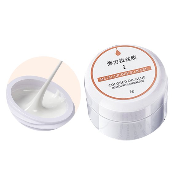 Visland 5g Nail Art Glue Excellent Saturation Bright Color Quick Drying Stripe Drawing Painting Liner Gel Nail Art Decoration for Women