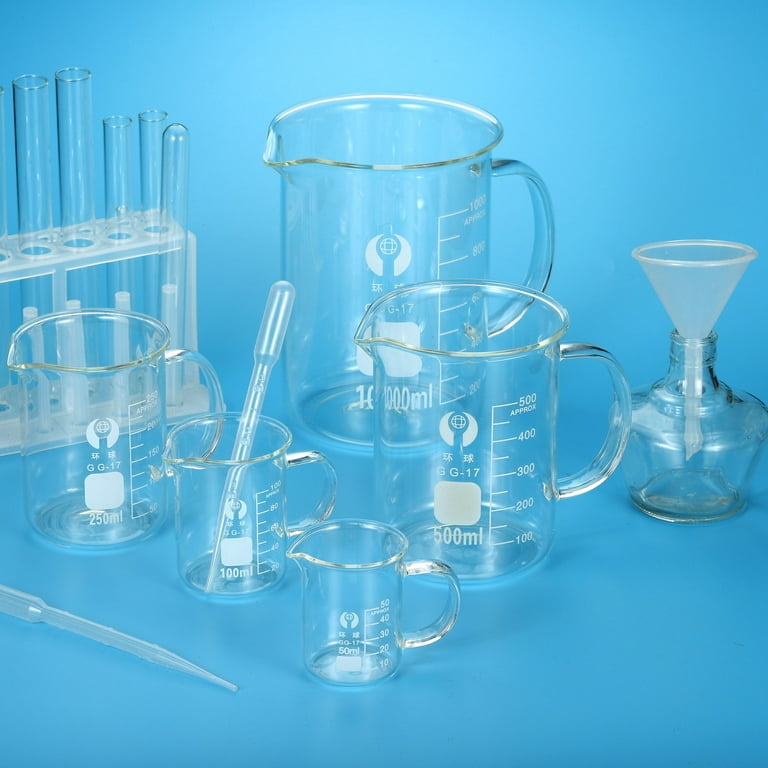 100ml 250ml High Borosilicate Glass Laboratory Measuring Beakers