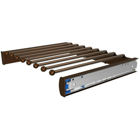 UPC: 0090713031590 | Rev-A-Shelf Pscsl-1814Sc-1 Classic Closet 18  Steel Pull Out Pants Organizer – Bronze