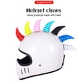 thumbnail image 1 of Helmet Devil Horn,2Pcs Helmet Devil Horns Helmet Accessory Helmet Decoration Elevated Design, 1 of 6