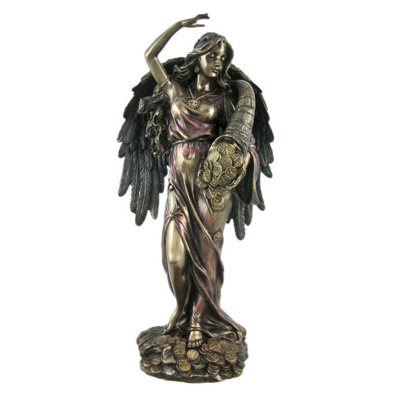 Veronese Design Bronze Fortuna Roman Goddess Of Fortune Statue Tykhe