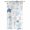 Dark Blue Grey, variant on Outdoor Curtains for Patio Waterproof, Blue Red Coastal Windproof Pravicy Outside Porch Blackout Curtain, Nautical Summer Beach Coral Sea Turtle Sun Blocking Grommets Curtains for Cabana 54"x84"
