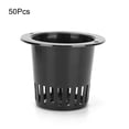 thumbnail image 4 of Toughness Hydroponics Pot, Soilless Plant Pot, Black PP Material For Garden Containers Breeding Varieties Black, 4 of 8