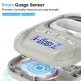 thumbnail image 5 of Rechargeable Handeful Grip Strength Tester, 396Lbs/180KG Digital Hand Grip Strength Tester with LCD Display, Adjustable Dynamometer Handgrip Measurer Meter, for Home Gym,Fitness Training,Sports,Grey, 5 of 7
