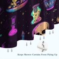 thumbnail image 6 of Mystical Halloween Pattern Shower Curtain 84"x72" ,Bathroom Decorative Shower Curtains Set with 12 Hooks,Modern Waterproof Washable Shower Curtain, 6 of 6