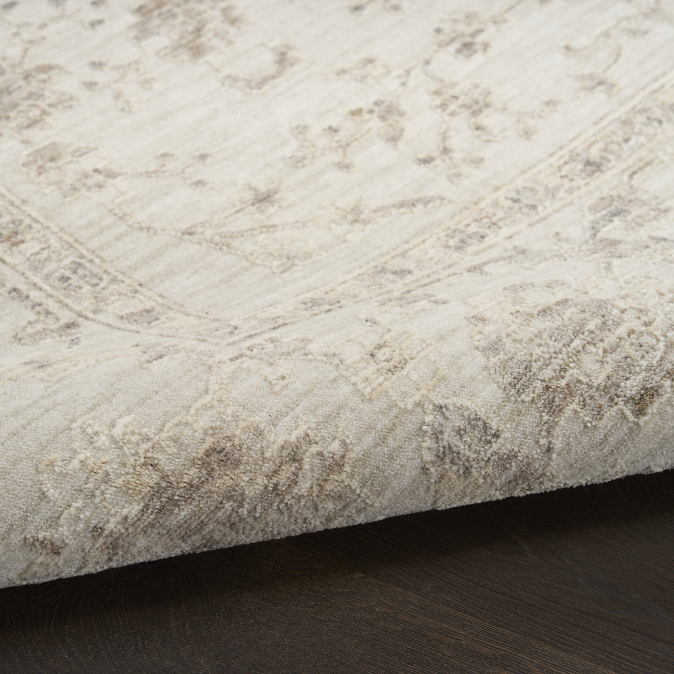 Nourison Outlines 9' x 12' Ivory Vintage Indoor Rug