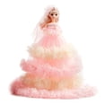 thumbnail image 1 of Wosthever Baby Doll Dress Toddler Home School Nursery Room Disfraz de juguete Adorable Festival para niños Niños Decoración Rosado Wosthever HA073524-01, 1 of 6
