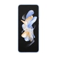 thumbnail image 3 of Funda para Samsung Galaxy Z Flip4 de silicona con anillo azul, 3 of 6