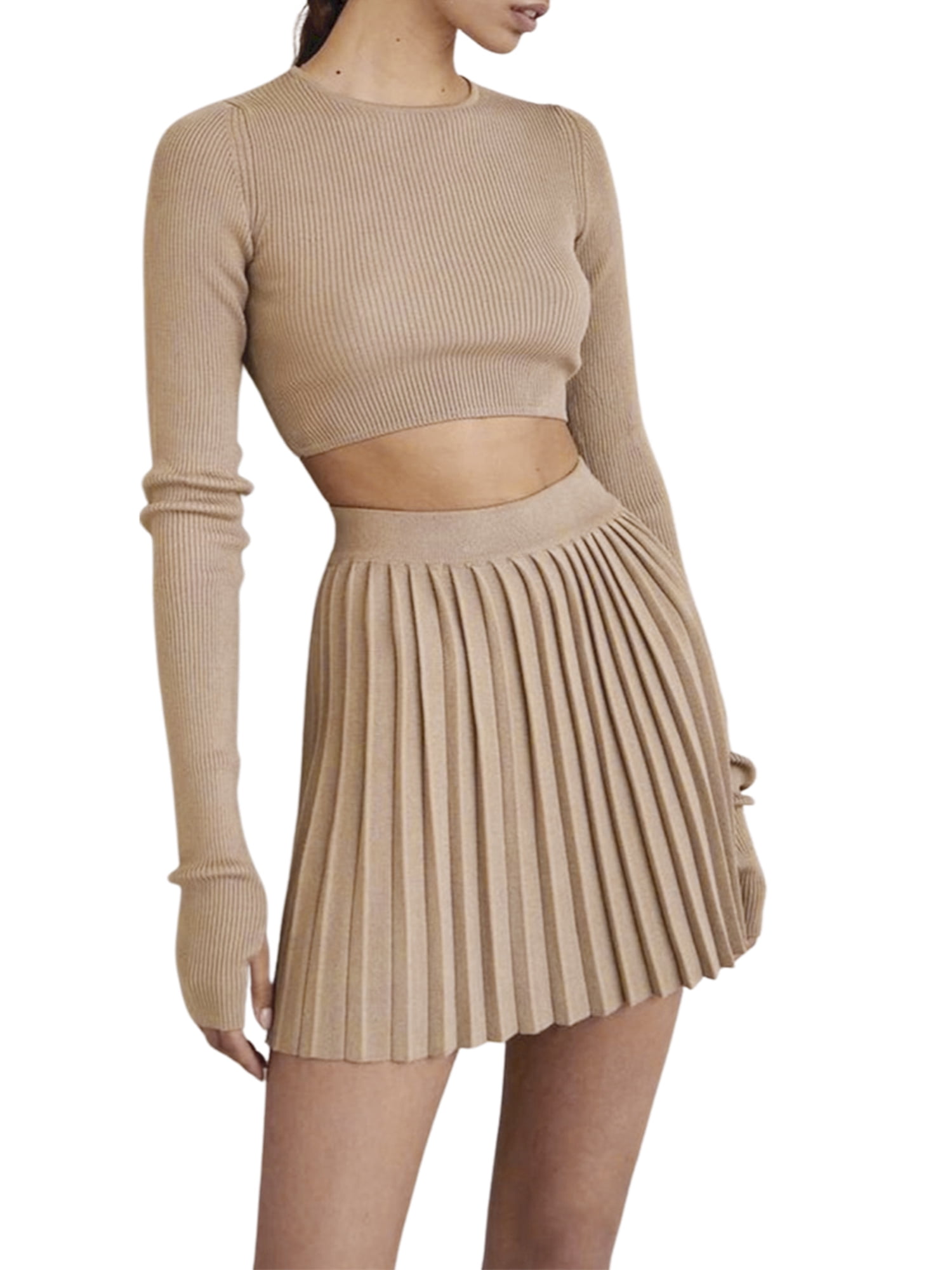 Dmagnates Women's Knitted Skirt Two 