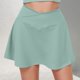 thumbnail image 2 of Falda de tenis plisada 2 en 1 para mujer - Falda pantalón deportiva de cintura alta con bolsillos, 2 of 6