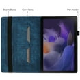 thumbnail image 2 of Allytech Case for Samsung Galaxy Tab A8 10.5 Inch 2022 (SM-X200 / SM-X205) with Pen Holder & Card Pocket, Kickstand Multi-Angle Viewing Shockproof Slim Soft TPU Back Cover Case, Darkblue, 2 of 8