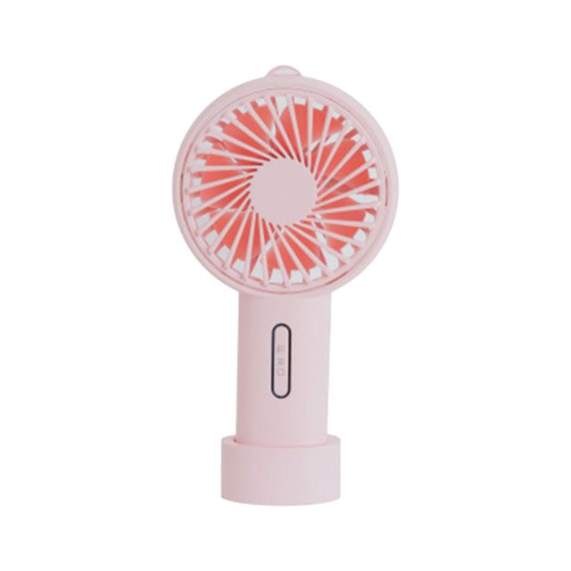 Ventilador de mano Zulema Ventilador USB Refrigerador de aire Rosa Rosado