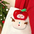 thumbnail image 2 of Christmas Plush Ornament Keychain – Cute Stuffed Toy for Bag, Keys & Tree Décor – Soft Holiday Accessory for Kids & Adults, 2 of 5