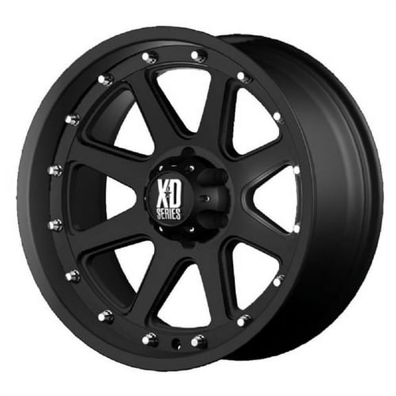 XD Aluminum Rim XD798 ADDICT 17X9in Matte Black Finish, XD79879050712N