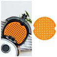 thumbnail image 3 of 1Pc Air Fryer Liner Silicone Non-Stick Mat Perforated Baking Mat Kitchen Gadget, 3 of 8