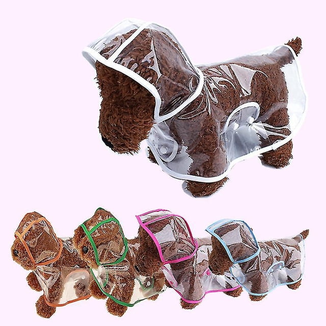 Nouvelle Mode à Capuche Chien Imperméable Portable Animal Imperméable Extérieur Chiot Imperméable Maison Animal Supplyjcg546454