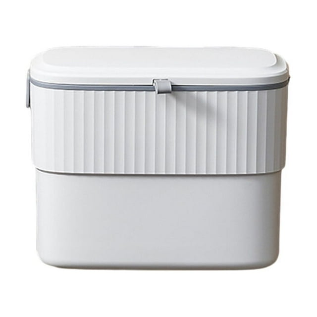 Babydream Install Easily Tools Can Kitchen Mounted Garbage Bin Trash trash bin Trash Kitchen Trash ABS Waste Bin With Strong Bin For Sliding cover 7L