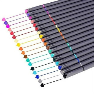 Lelix 20 Colors Felt Tip Pens, Medium Point Felt Pens, Assorted Colors  Markers Pens For Journaling, Writing, Note Taking, Planner Coloring,  Perfect