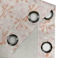 thumbnail image 4 of Ambesonne Grommet Curtain, , 50"x96", Salmon Rose and Off White, 4 of 5