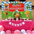 thumbnail image 3 of Dinosaur Train Backdrop Banner Party Supplies Poster Movie Theme Background for Photography Kids Birthday Decorations, 3 of 6
