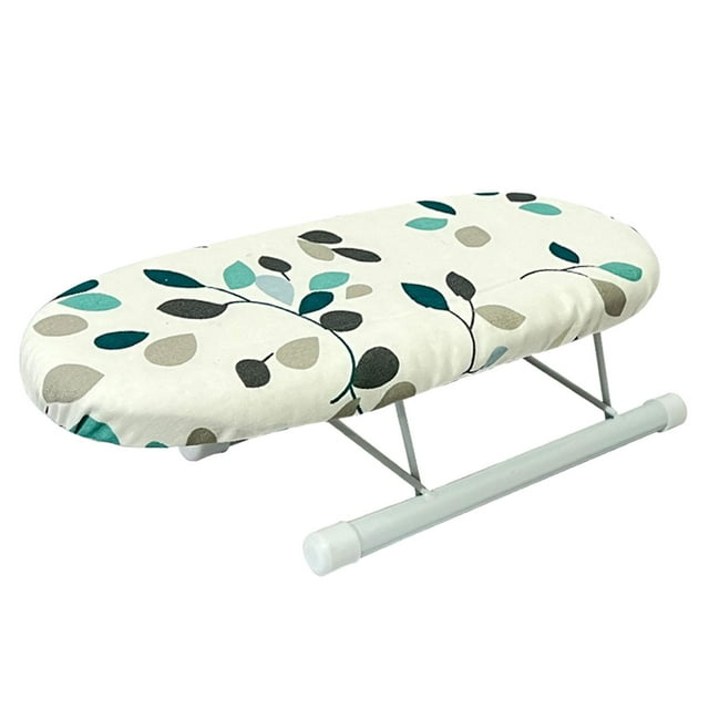 DOLITY Planche à Repasser Pliable Type Table Planche à Repasser pour Dortoir Ménage Voyage Motif Floral