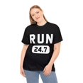 thumbnail image 4 of Run 24.7 Unisex Graphic Tee Shirt, Sizes S-5XL, 4 of 12