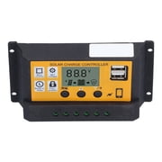 Smart Controller, 12V 24V Adaptive Dual MOS Anti Backflow Circuit 3 Stage PWM Charging Management Solar Panel Battery Regulator For Power System