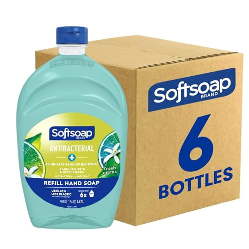 Softsoap Antibacterial Moisturizing Hand Soap Refill, Fresh Citrus