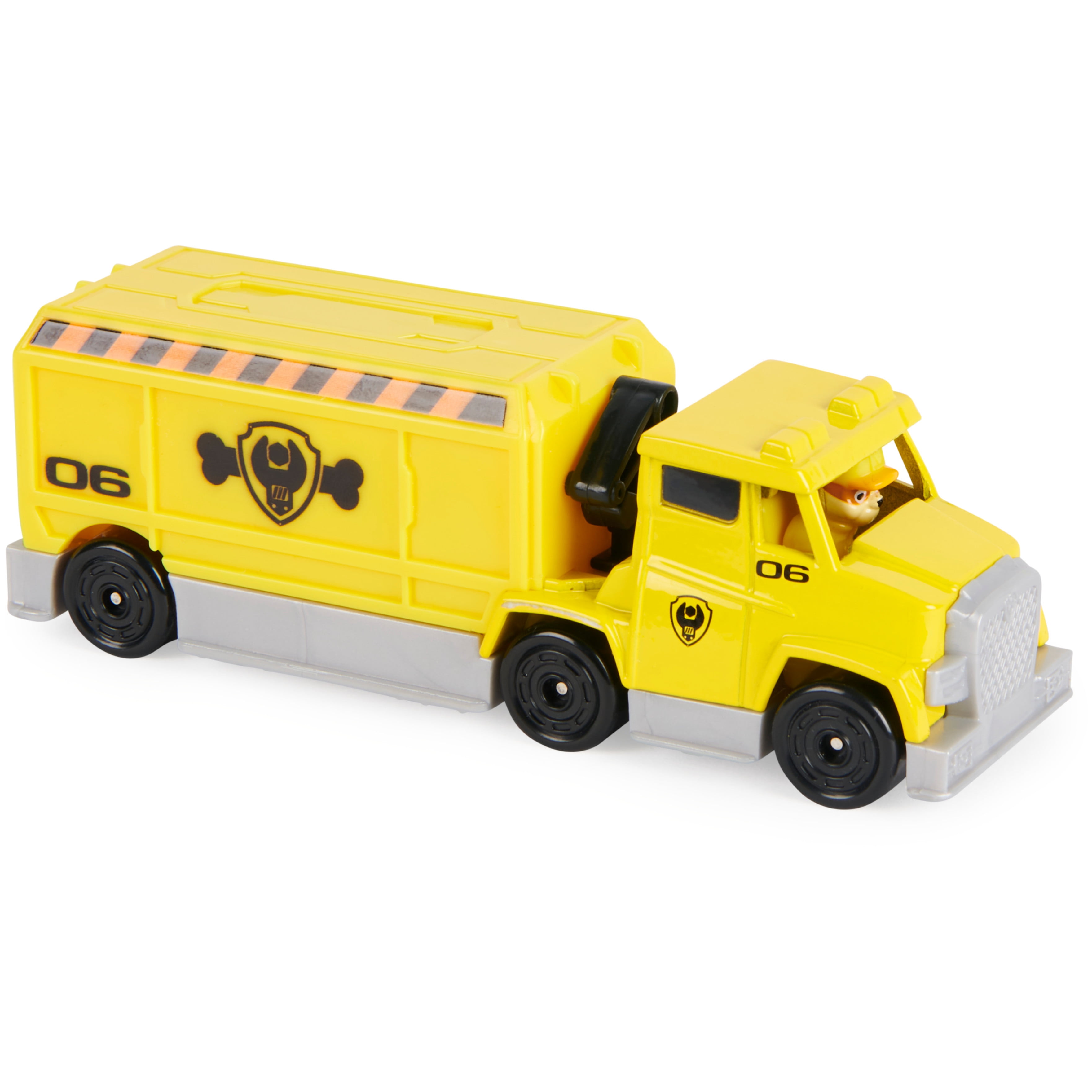 Camion + figurine ruben big truck pups pat'patrouille, vehicules-garages