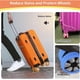 thumbnail image 4 of Herramientas y mejoras para el hogar Equipaje Maleta Ruedas Protectoras Fundas Mayor Comodidad y Versatilidad Fundas para Ruedas de Equipaje Siliconas Protección de Ruedas para Compartimento de Equipa, 4 of 9