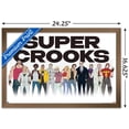 thumbnail image 3 of Netflix Super Crooks - Lineup Wall Poster, 14.725" x 22.375" Framed, 3 of 6