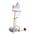 thumbnail image 3 of Juego de aro de baloncesto 3 en 1 para fútbol, golf, baloncesto, para el patio, carnaval, hogar Azul, 3 of 8