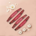 thumbnail image 6 of Unique Bargains Crescent Moon Multifunctional Nail File 4 Pcs Red [Crescent Moon], 6 of 6