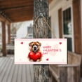 thumbnail image 4 of Happy Valentine's Day Mastiff Brings Love Heart Landscape Wood Sign Mastiffs Dog Lover Gifts Idea Hanging Wall Home Decor - 02028, 4 of 5