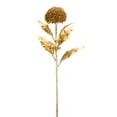 thumbnail image 2 of Diva At Home 27.5" Glossy Brown Artificial Allium Stem with Flower Decorative Pick, 2 of 2