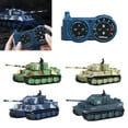 thumbnail image 2 of Mini Remote Tank - Realistic Military Design 2.4GHz Remote (No, Round Driving 360 Adjustable Spe, 2 of 9