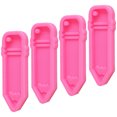 thumbnail image 1 of unbranded 4Ud De Silicona Flexible Para Llaveros Y Colgantes Con Forma De Lápiz Rosado, 1 of 8
