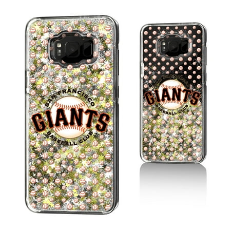 San Francisco Giants Glitter - San Francisco Giants Gold Glitter Case for the Galaxy S8 Plus MLB