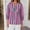 R2-Hot Pink, variant on Textilo Puff Sleeve Babydoll Tops for Women Striped Button Down Blouse V Neck 3/4 Puff Ruffle Sleeve Shirts Trendy Flowy Casual Loose Fit Summer Top,Green S